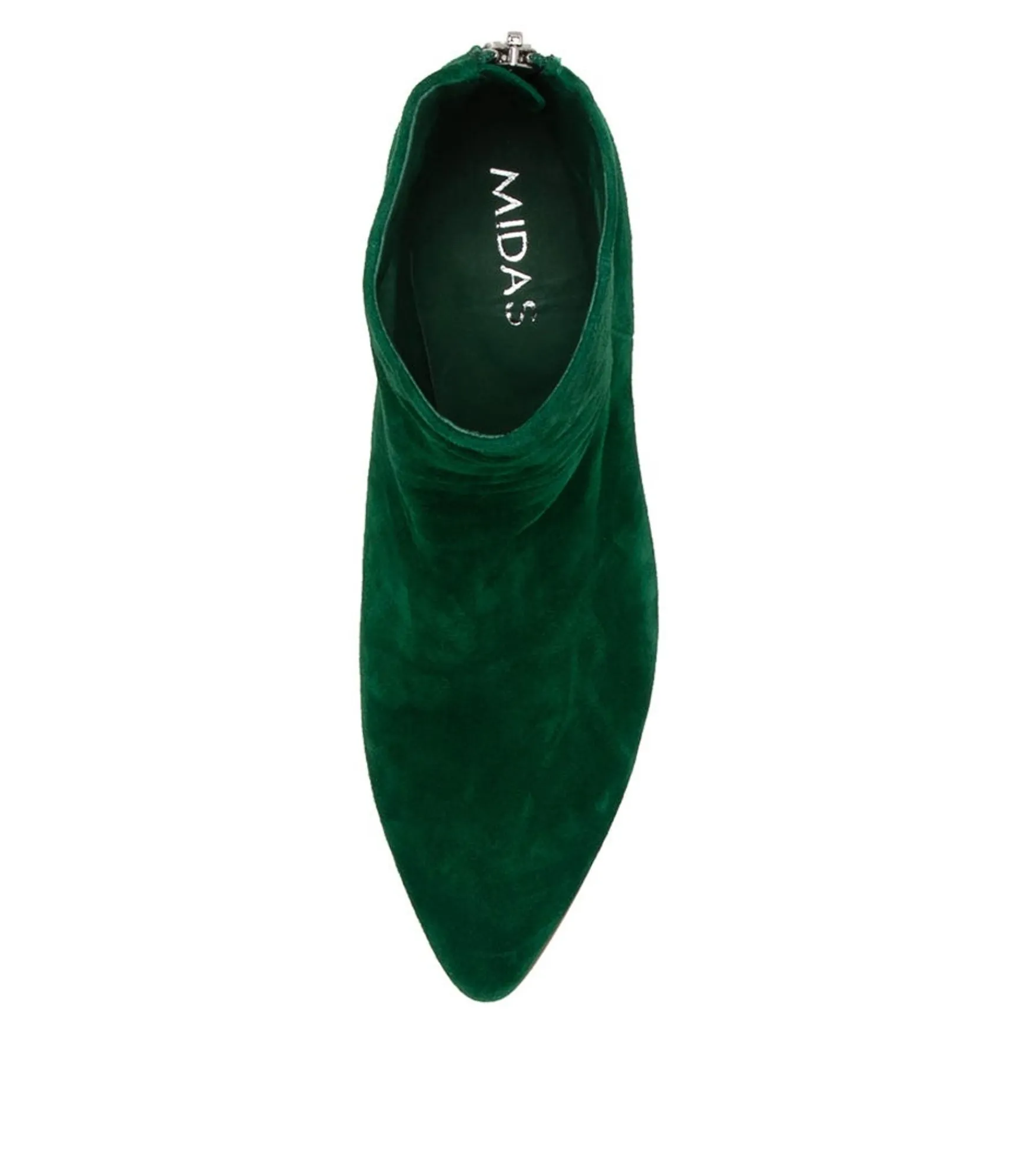 Cheap Midas Shoes Nellie Emerald Suede Ankle Boots
