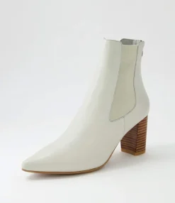 Online Midas Shoes Nemo Stone Natural Heel Leather Chelsea Boots