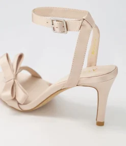 Flash Sale Midas Shoes Nepitta Cream Satin Sandals