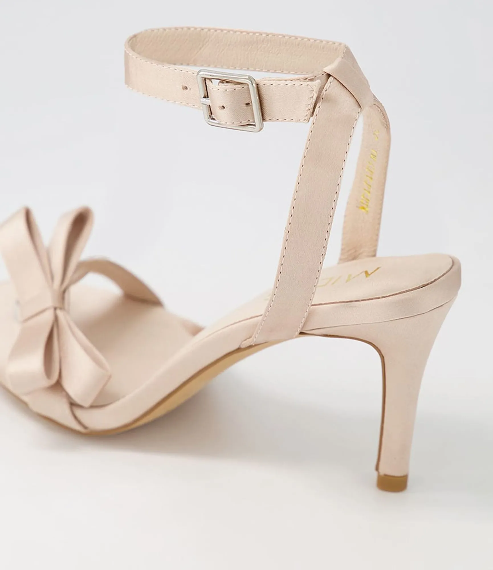Flash Sale Midas Shoes Nepitta Cream Satin Sandals