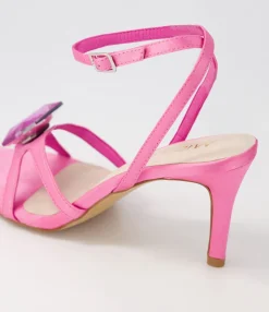 Cheap Midas Shoes Nino Pink Jewel Satin Sandals