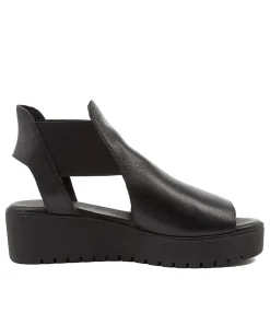 Outlet Midas Shoes Odin Black Leather