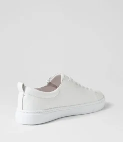 Cheap Midas Shoes Olar White Leather Sneakers