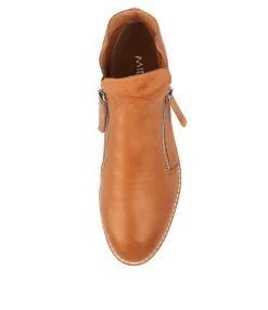 Online Midas Shoes Olise Dk Tan Leather