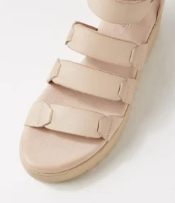 Store Midas Shoes Oloy Cafe Nude Leather Sandals