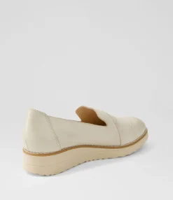 Sale Midas Shoes Omalia Almond Leather Flat Shoes