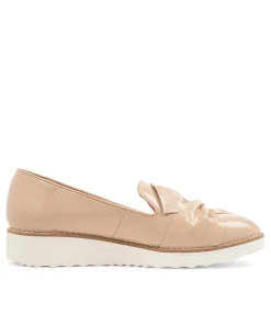 Best Sale Midas Shoes Opitto Latte Patent Leather Flat Shoes Ws
