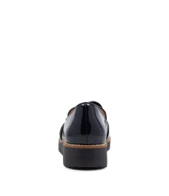 Online Midas Shoes Opitto Navy Patent Leather Loafers Ns