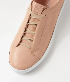 Cheap Midas Shoes Osho Dark Nude Leather Sneakers