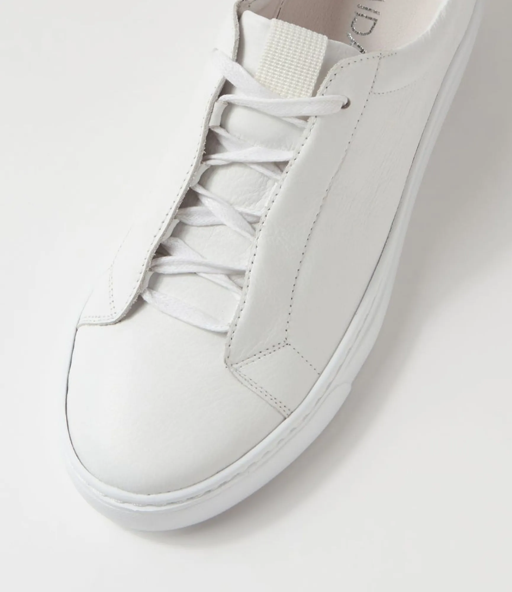 Sale Midas Shoes Osho White Leather Sneakers