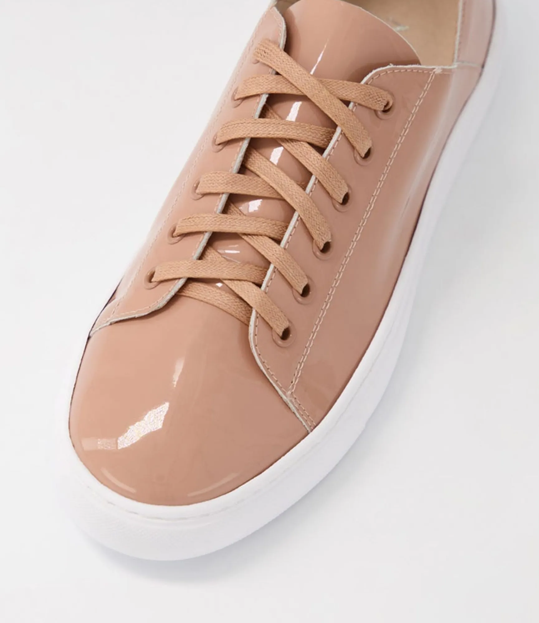 New Midas Shoes Oskhar Mushroom Patent Leather Sneakers Ws