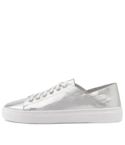 Cheap Midas Shoes Oskhar Silver Leather Sneakers