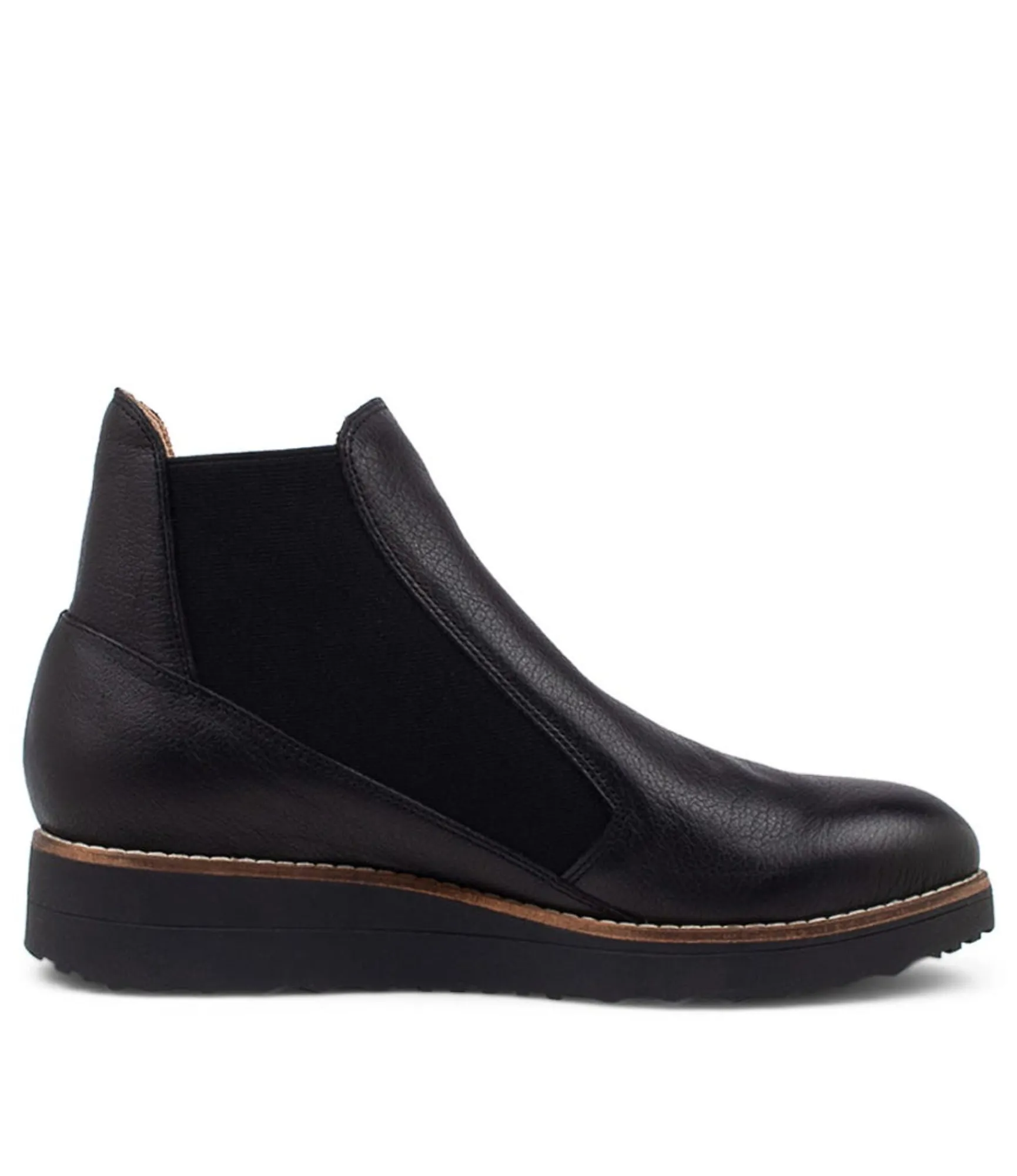 Sale Midas Shoes Ozeke Black Leather Chelsea Boots Bs