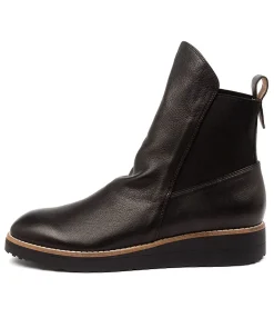Shop Midas Shoes Ozit Black Leather