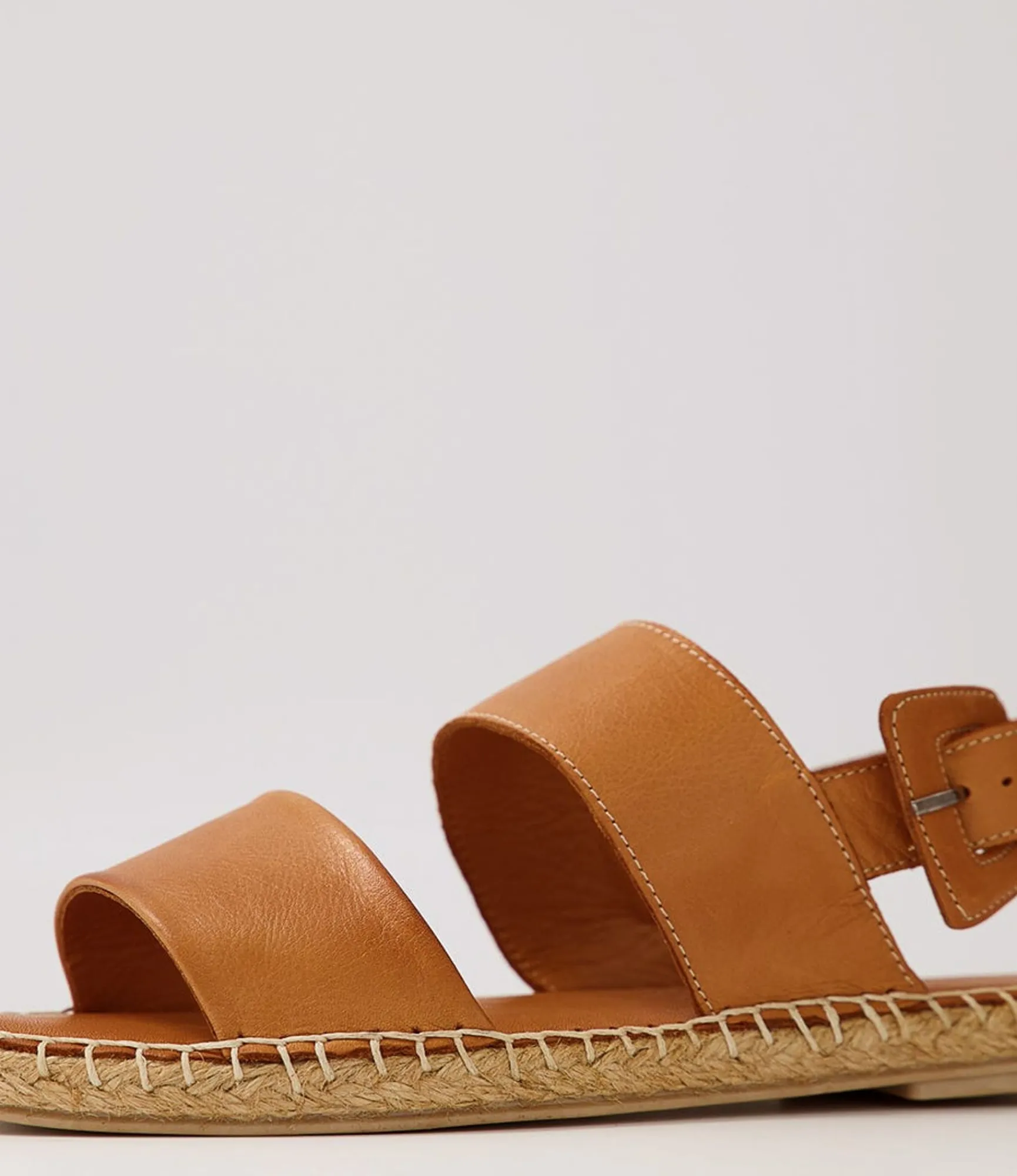 Clearance Midas Shoes Paisli Tan Leather Sandals