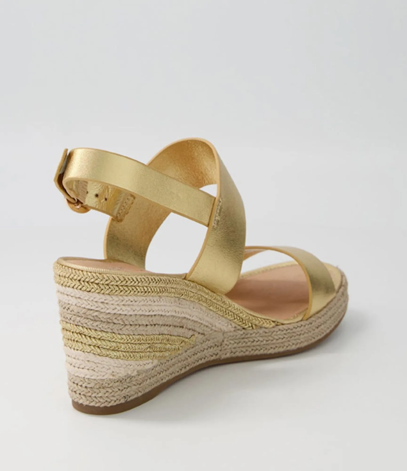 Flash Sale Midas Shoes Pamma Old Gold Gold Multi Leather Espadrilles