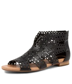 Clearance Midas Shoes Paxton Black Leather