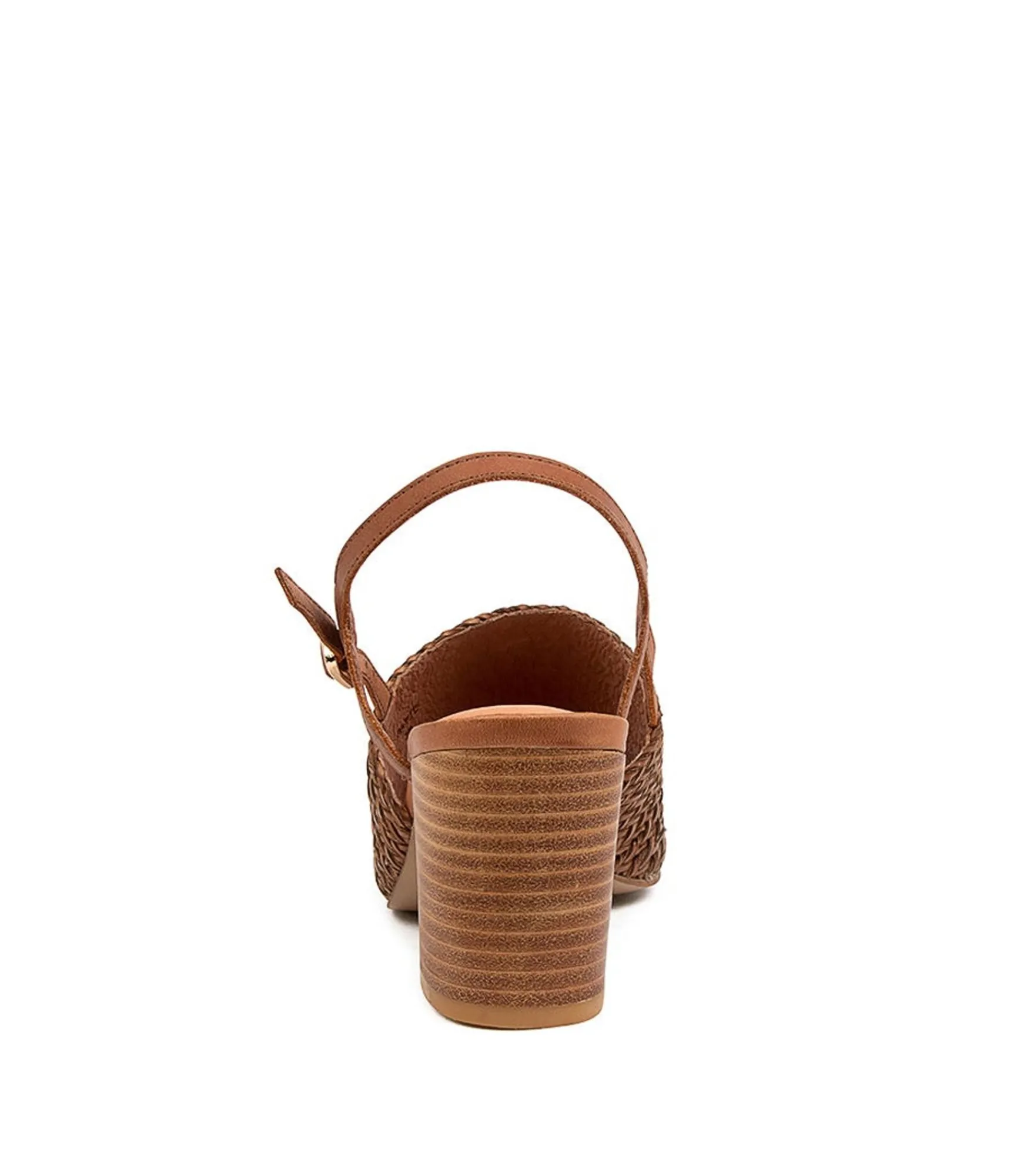 Discount Midas Shoes Payte Tan Weave-Leather