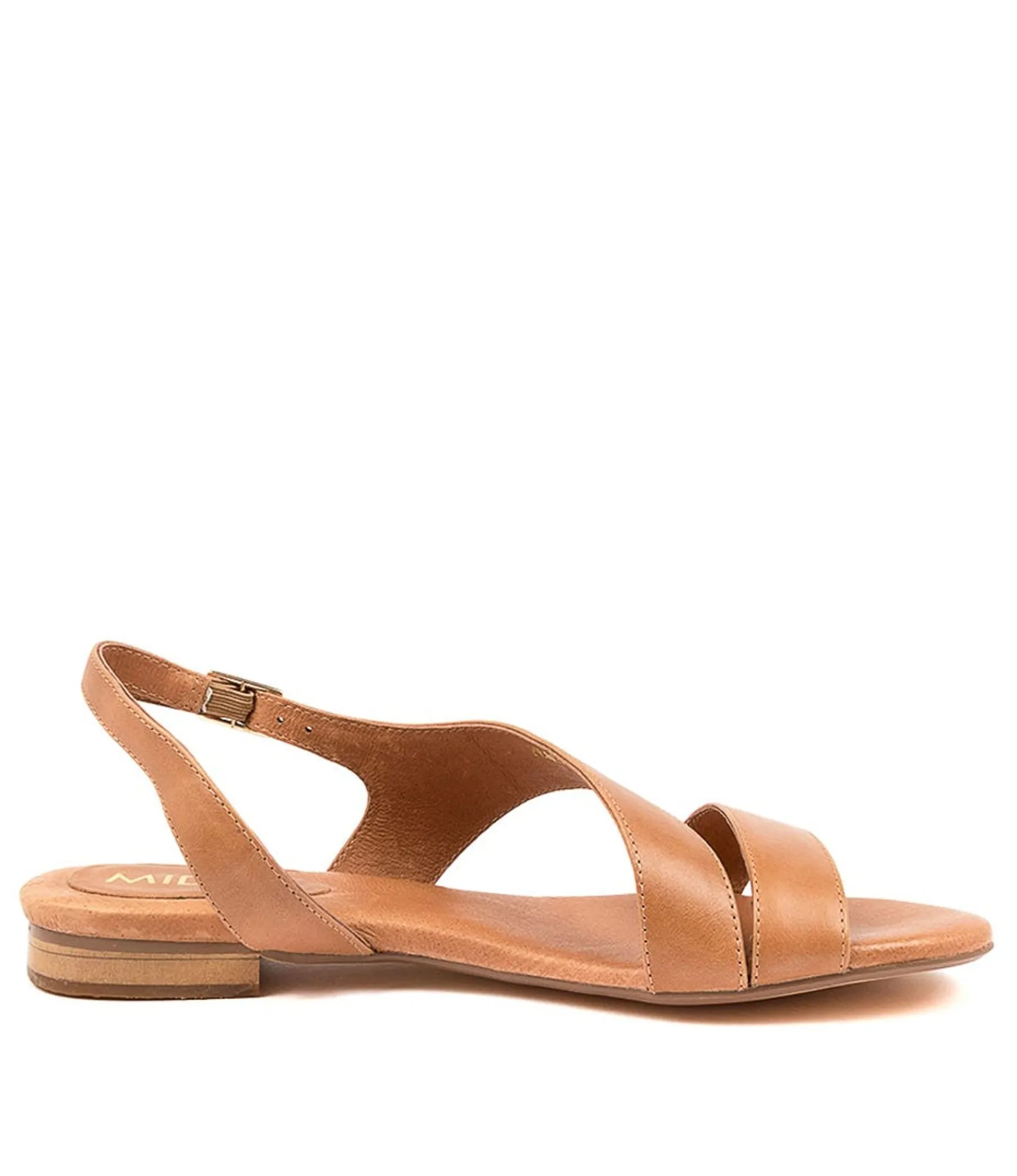 Store Midas Shoes Peachy Dk Tan Leather