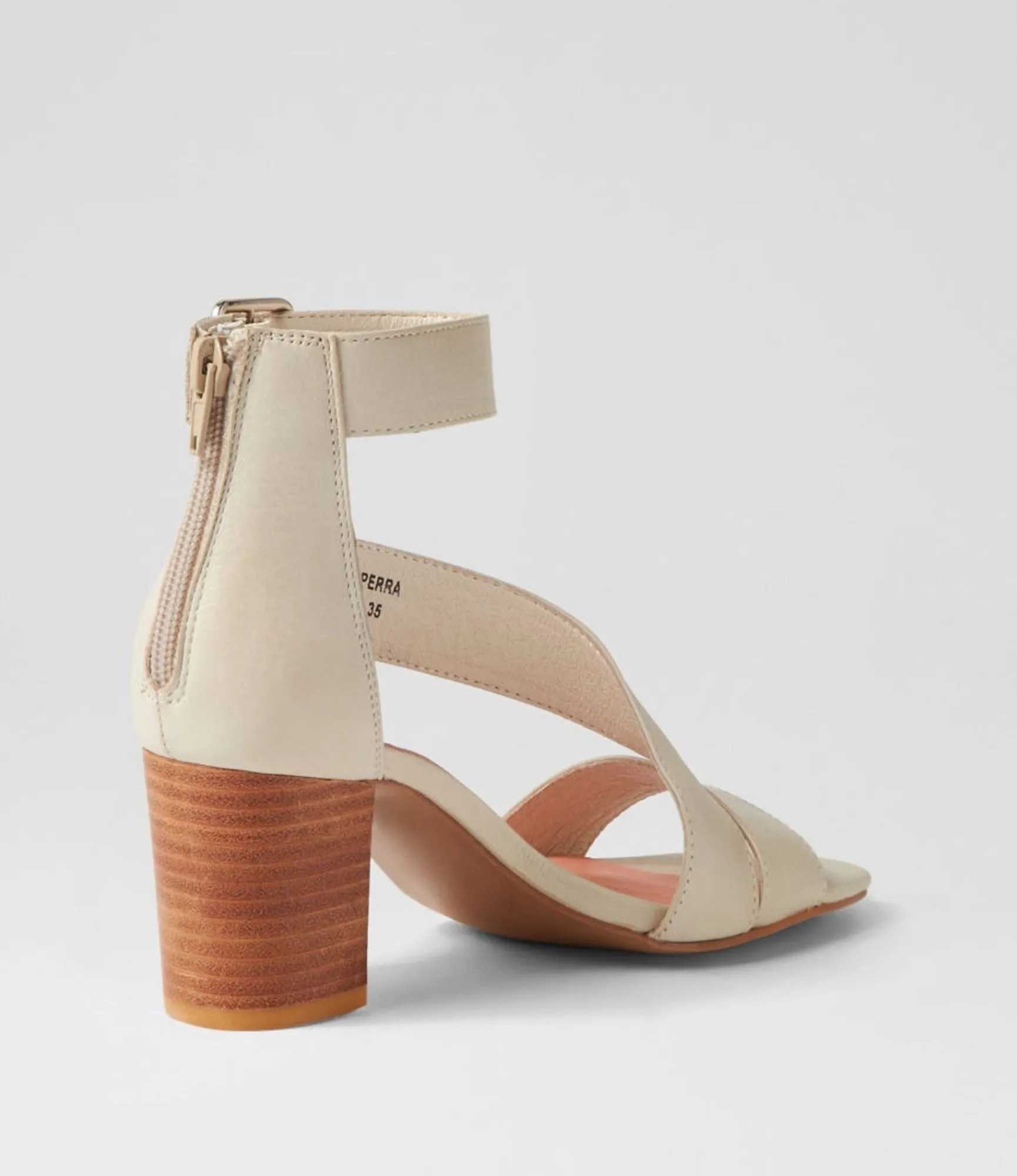 Outlet Midas Shoes Perra Milk Leather Sandals
