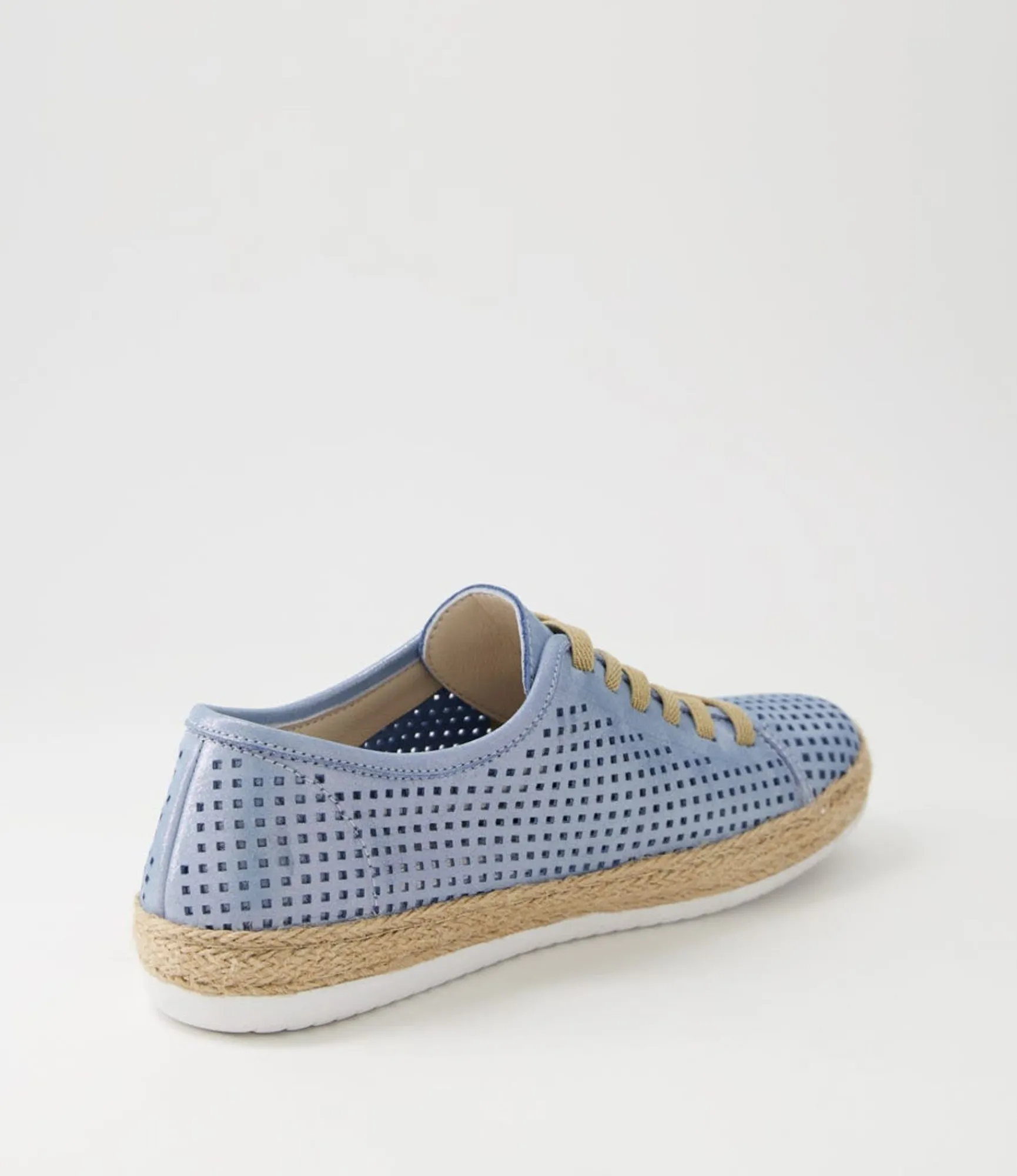 Flash Sale Midas Shoes Pinacle Metallic Sky Leather Sneakers