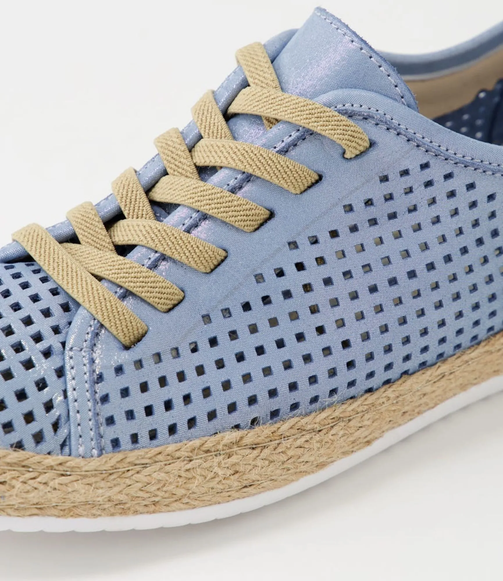 Flash Sale Midas Shoes Pinacle Metallic Sky Leather Sneakers
