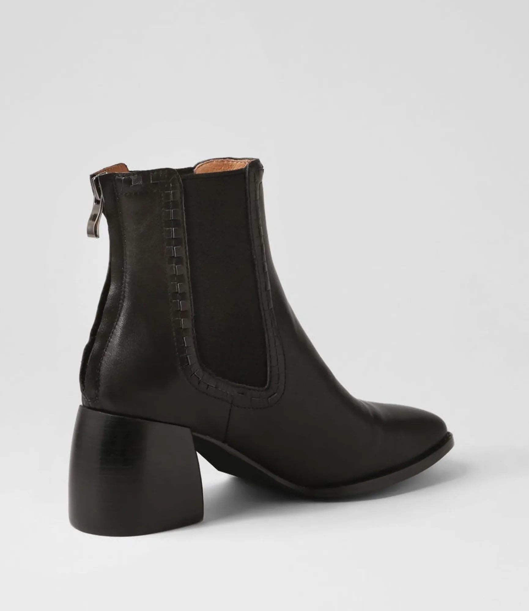 Online Midas Shoes Playmo Black Leather Chelsea Boots