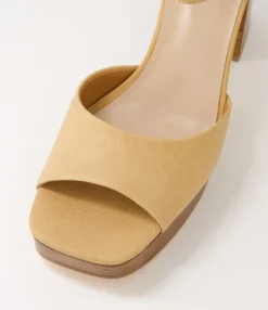 Cheap Midas Shoes Portrale Camel Natural Leather Sandals
