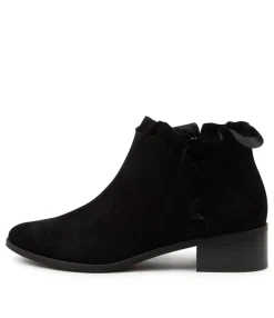 Cheap Midas Shoes Pretti Black Suede