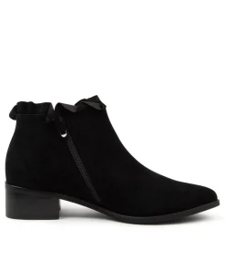 Cheap Midas Shoes Pretti Black Suede