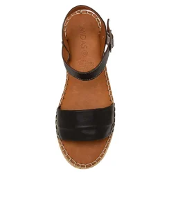 Store Midas Shoes Puzzal Black Leather