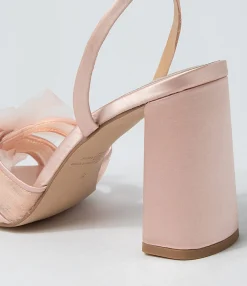 Online Midas Shoes Queeny Blush Fabric Sandals