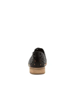Clearance Midas Shoes Quicked Black Leather