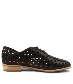 Clearance Midas Shoes Quicked Black Leather
