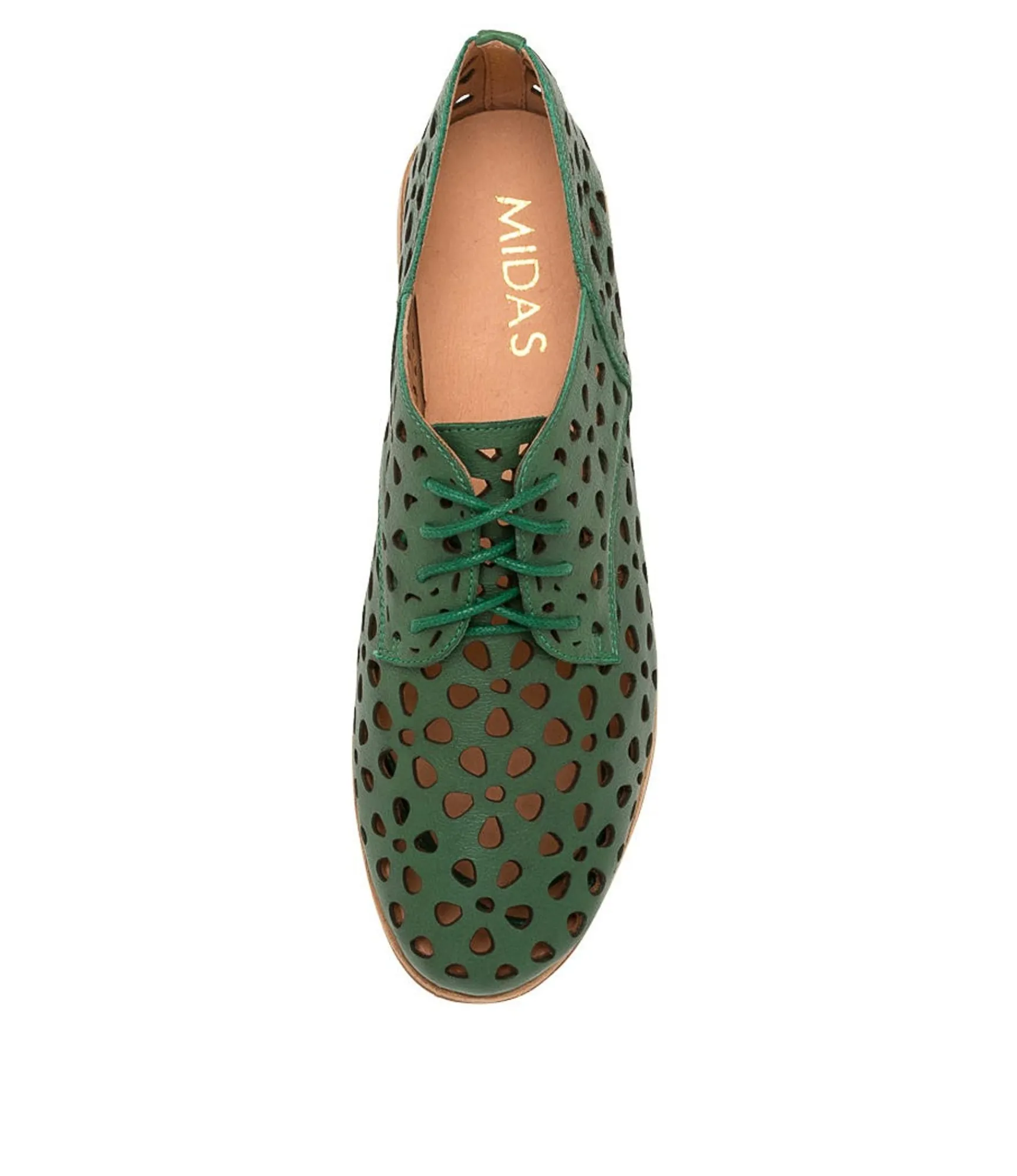 New Midas Shoes Quicked Emerald Leather