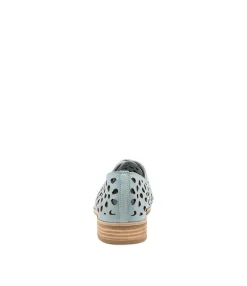 Clearance Midas Shoes Quicked Lt Denim Leather