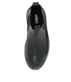 Sale Midas Shoes Rainer Forest Speckle Sole Leather Chelsea Boots