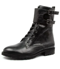 Shop Midas Shoes Riddle Black Leather