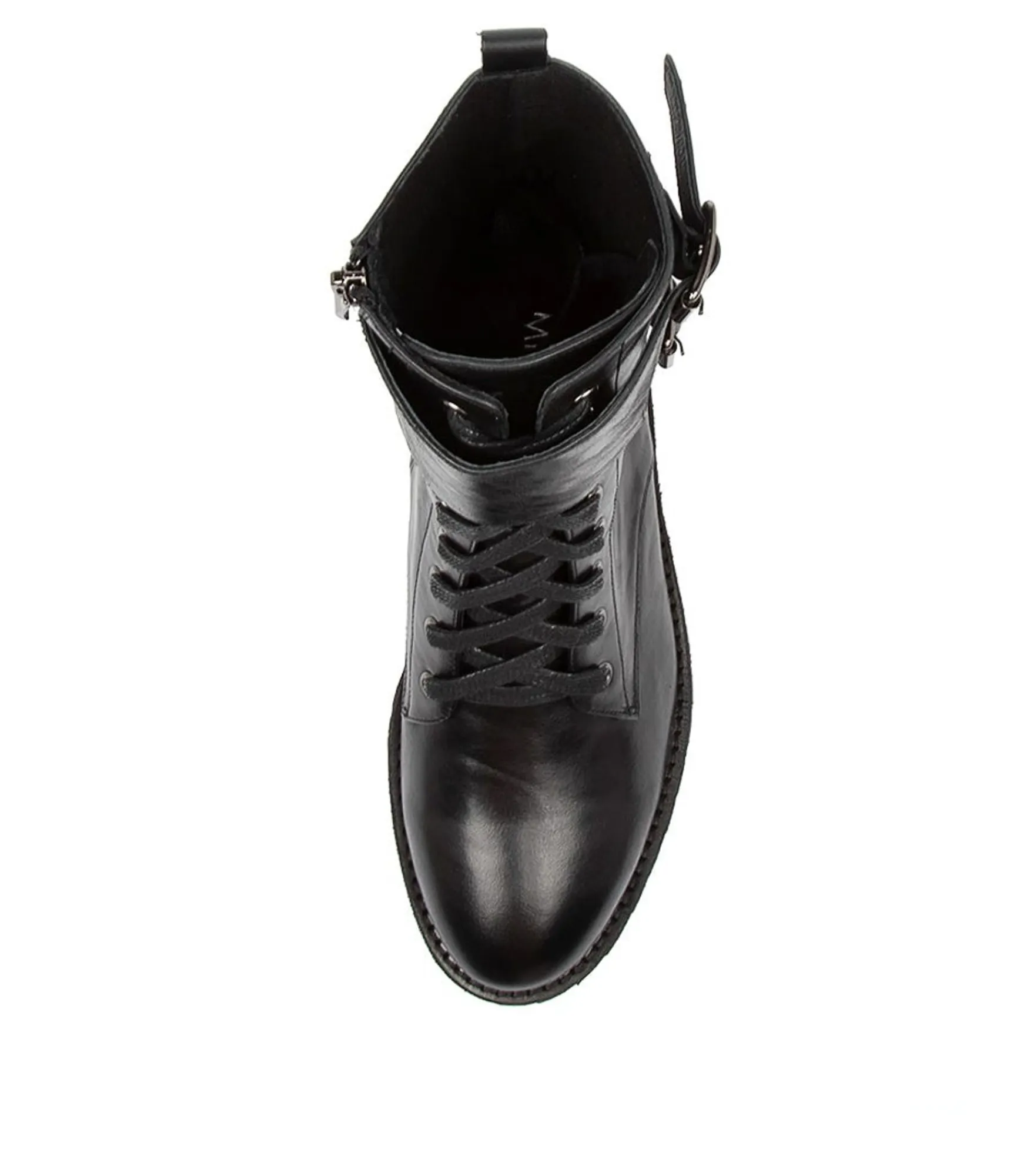 Shop Midas Shoes Riddle Black Leather