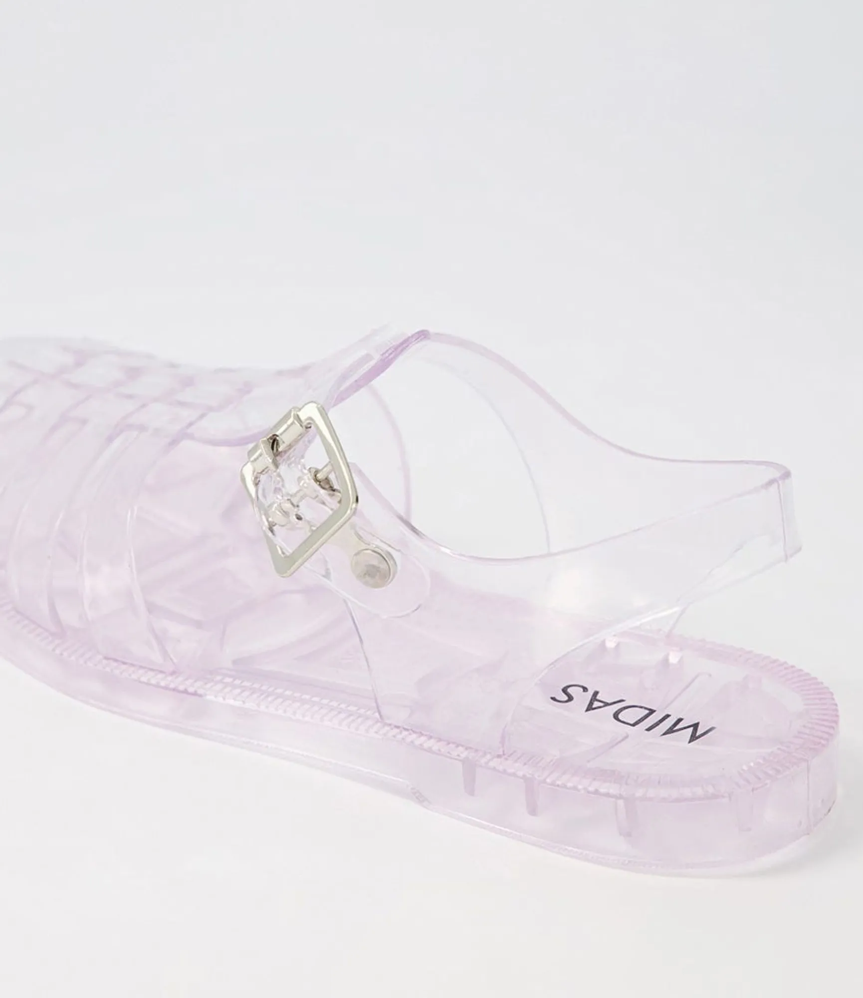 Flash Sale Midas Shoes Sadie Clear Jelly Sandals
