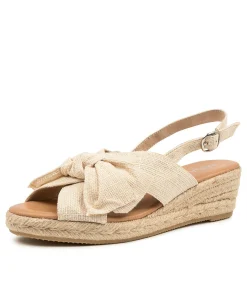 New Midas Shoes Santra Natural Fabric