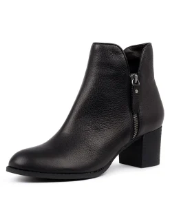 Best Sale Midas Shoes Shaine Black Leather