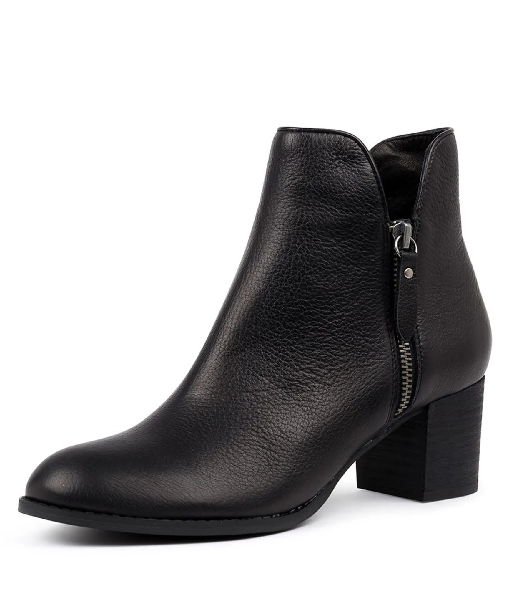 Best Sale Midas Shoes Shaine Black Leather
