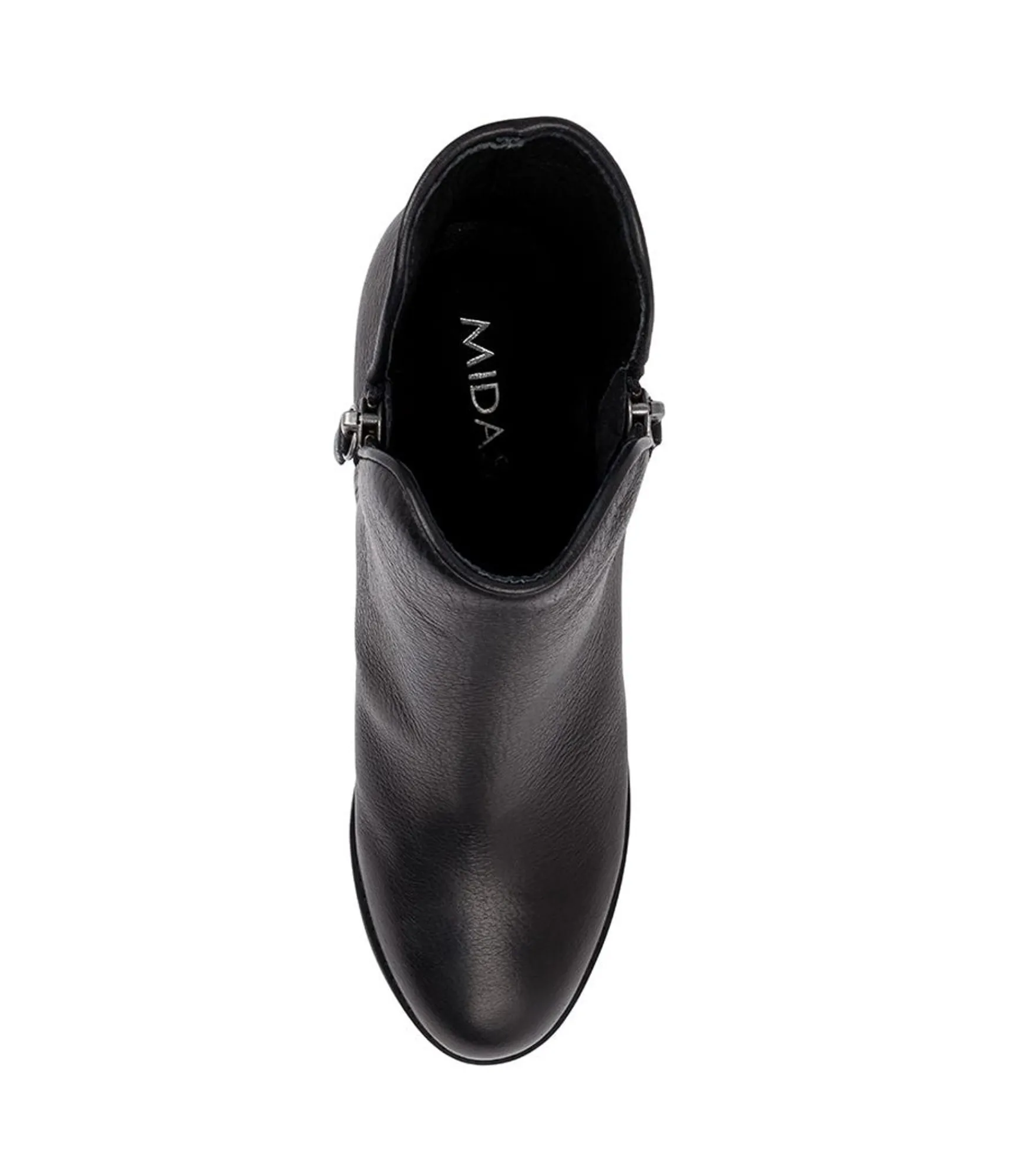 Best Sale Midas Shoes Shaine Black Leather