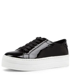 Cheap Midas Shoes Shelby Black Patent Leather Sneakers Ws