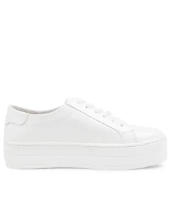 Fashion Midas Shoes Shelby White Patent Leather Sneakers Ws