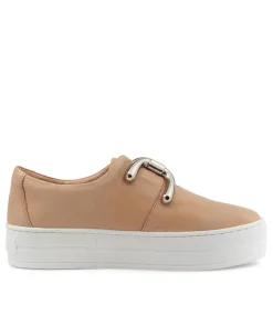 Sale Midas Shoes Shells Caramel Leather Sneakers Ws