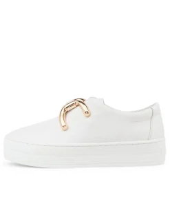 Store Midas Shoes Shells White Leather Sneakers Ws