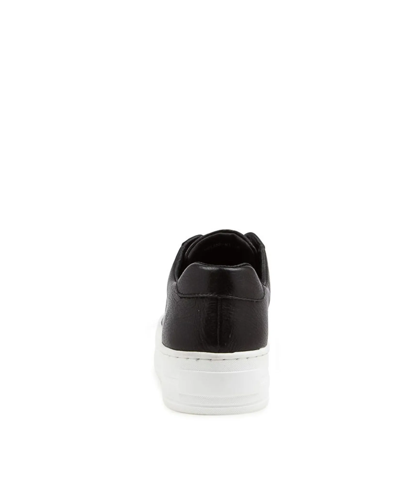 Discount Midas Shoes Shiann Black Leather Sneakers White Sole