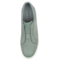 New Midas Shoes Shiann Duck Egg Leather